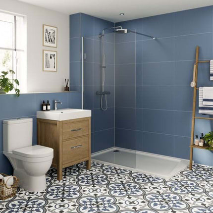 Misty Blue Multipanel Large Tile