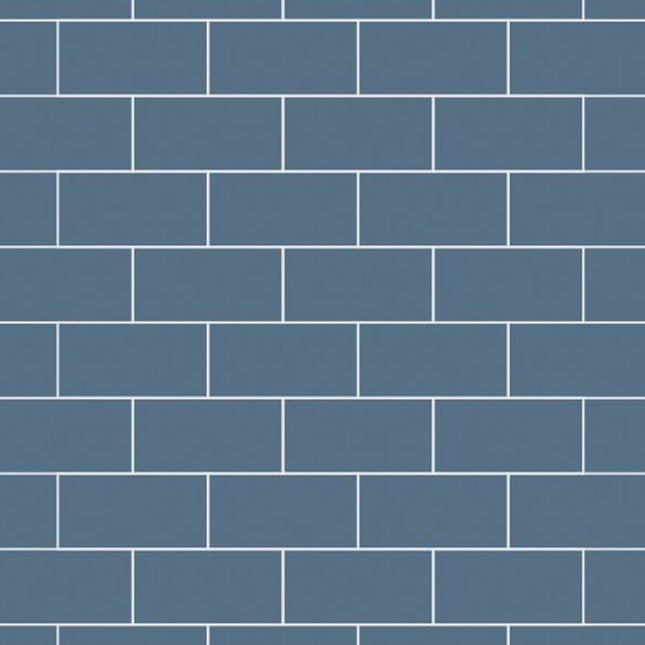 Misty Blue Multipanel Metro Tile