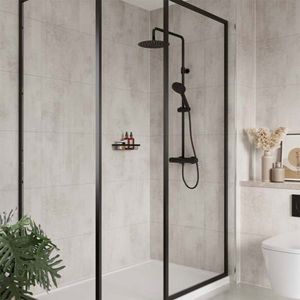 White Gypsum Multipanel Large Tile