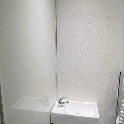 White Sparkle Elite Panel 900mm