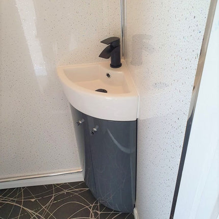 White Sparkle Elite Panel 900mm