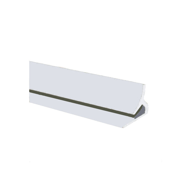Pastel Clay internal Corner joint available in two sizes, 2500mm and 3050mm for joining hygienic wall cladding sheets on a internal corner.
