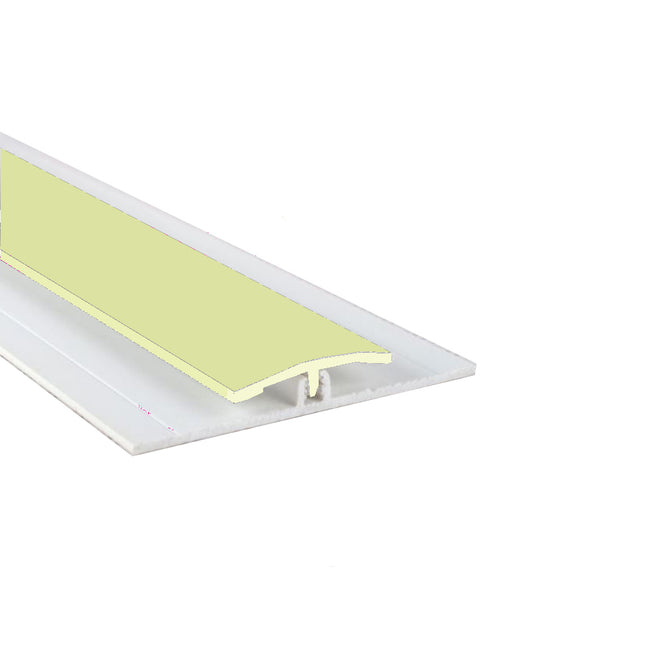 Gloss Grape Green Straight Joint Trim available in two sizes, 2500mm and 3050mm perfect for hiding the join between hygienic wall cladding sheets.